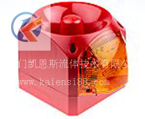 Klaxon 声光报警器 Nexus 系列 PNC-0002  琥珀色灯罩, 闪光光效, 壁挂式安装